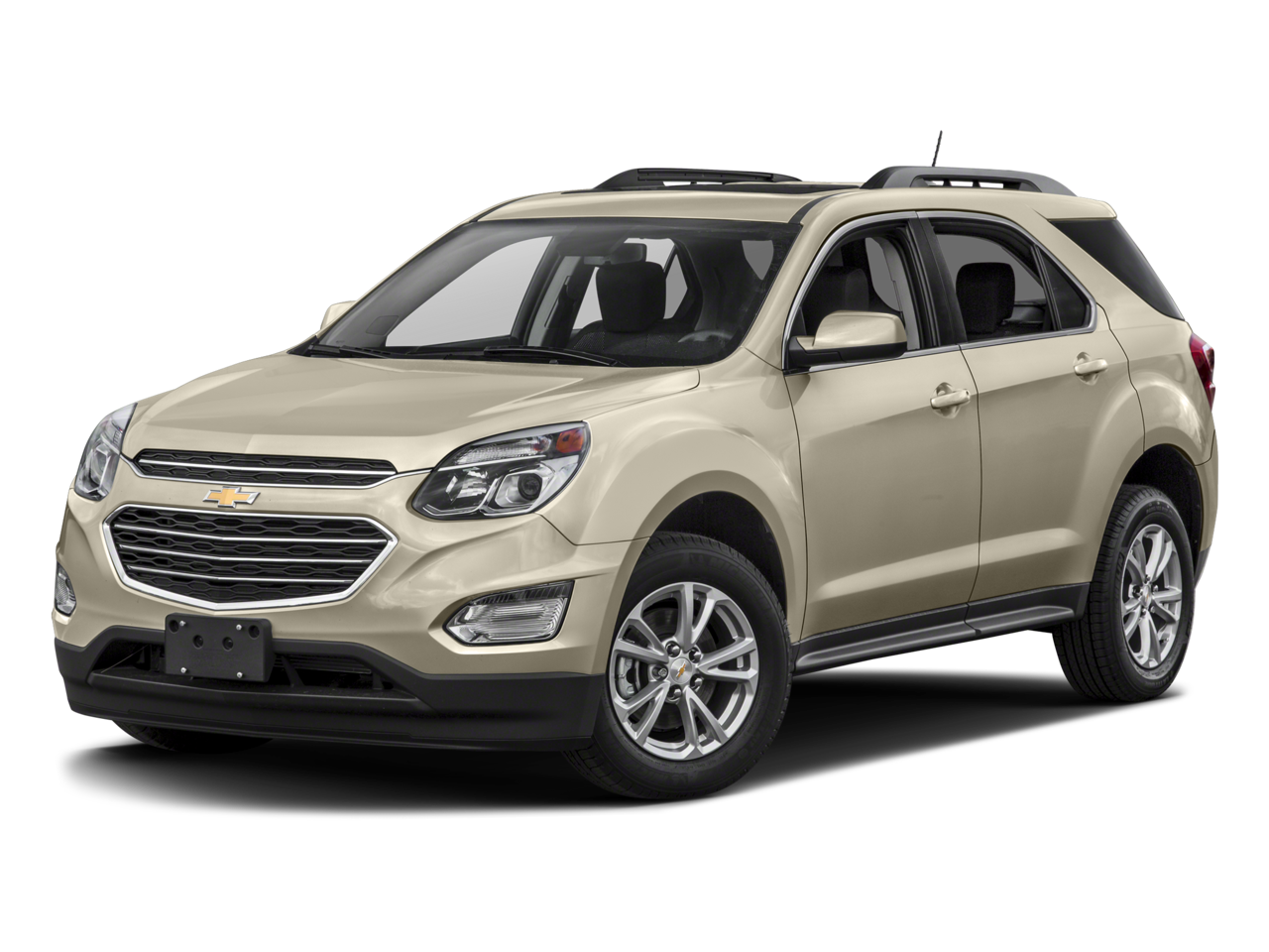 2017 Chevrolet Equinox LT in Black — front three-quarter view