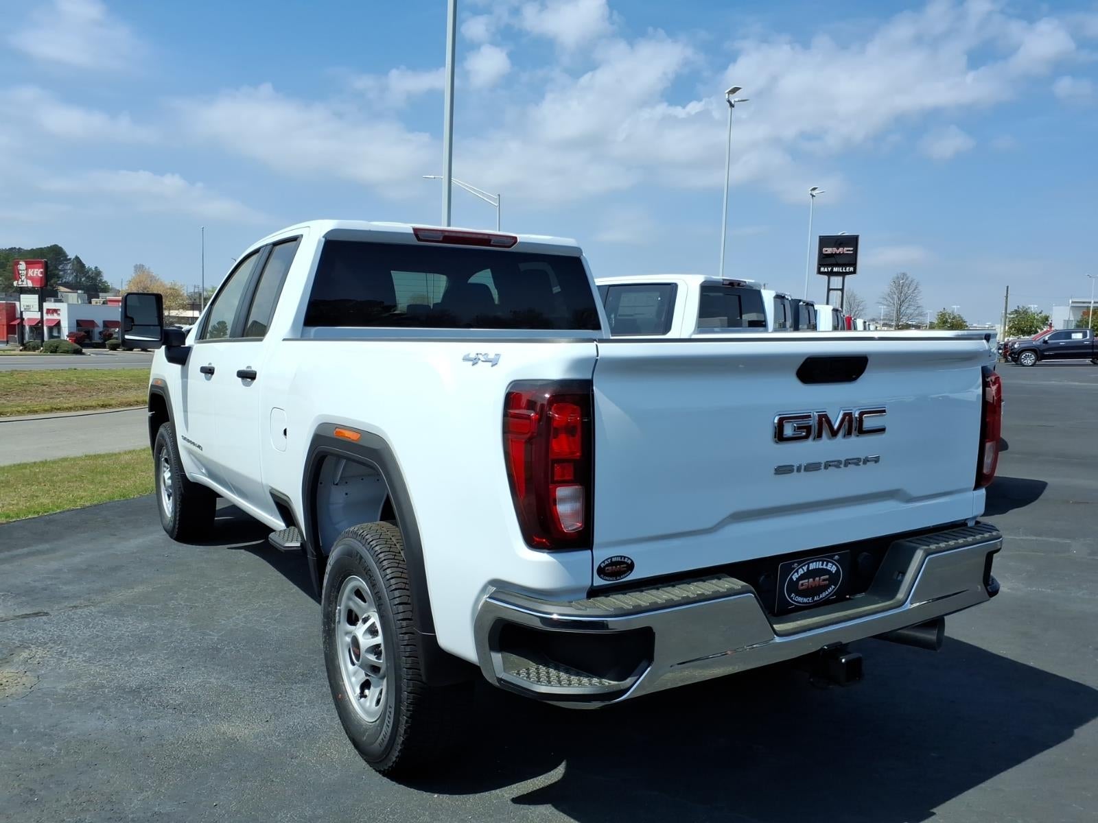 2026 GMC Sierra 2500 HD — rear three-quarter view