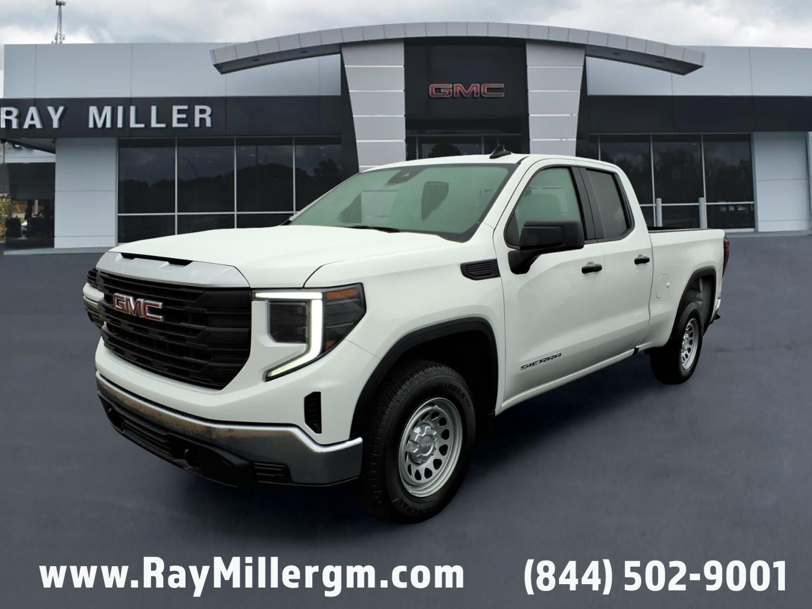 2026 GMC Sierra 1500 Pro in Summit White — front three-quarter view