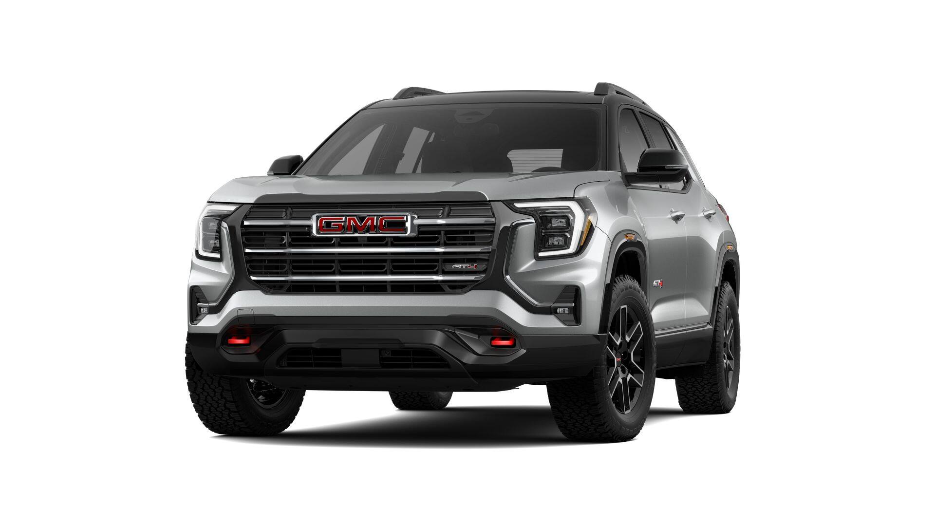 2026 GMC Terrain AT4 in Sterling Metallic — front three-quarter view